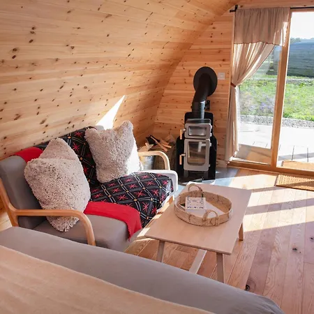 Lüks kamp alanı Scandi Glamping Pod - Presence *